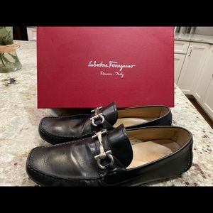 Ferragamo Driver Moccasins with original box.